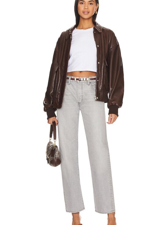 Moussy Denim - NWT Moussy Vintage Panaca Straight Jeans Light Black Made in Japan Size 28